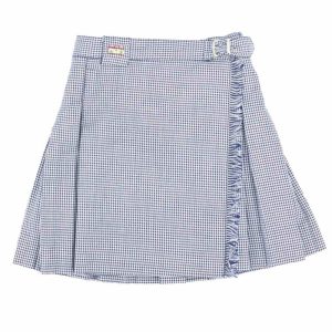 Ays, falda pata de gallo